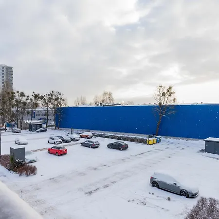 Solvo With Balcony & Parking Przymorze By Renters Apartmán