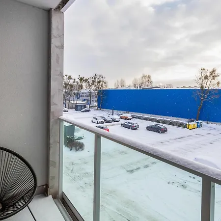 Apartment Solvo With Balcony & Parking Przymorze By Renters Danzig