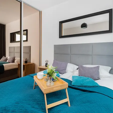 Apartment Solvo With Balcony & Parking Przymorze By Renters Danzig